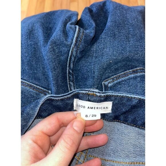 Good American GOOD WAIST ANKLE SKINNY JEANS GW941TT Size 8/29 - Picture 5 of 6